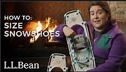 How To Size Snowshoes