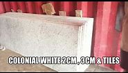 colonial white granite slabs 2cm & 3cm and tiles