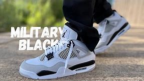 They Did It! Jordan 4 Military Black Review & On Foot