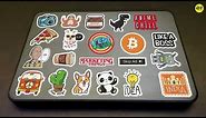 Dot Badges - Best Matte finished Vinyl Laptop Stickers in India