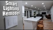 Entire Home Smart Lighting Remodel