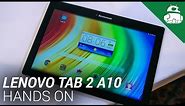 Lenovo Tab 2 A10 Hands On