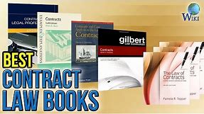 10 Best Contract Law Books 2017