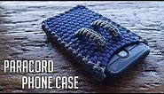 Making A Paracord Cell Phone Case | DIY Cell Phone Holster Tutorial