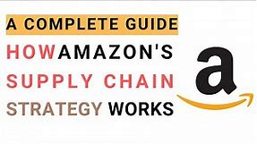 How Amazon's Supply Chain Management Strategy Works ? Challenges with Solutions | SCM Case Study