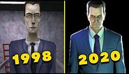 Evolution of HALF-LIFE Games 1998-2020