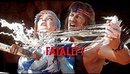 MK11 All Fatalities on Frost