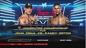 WWE 2K14 - John Cena vs Randy Orton Undisputed Championship TLC