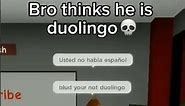 Spanish or vanish #roblox #funnymemes #funny #memes #meme #coems #duolingo