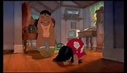 in Lilo & Stitch when Lilo screams into her pillow it wakes a dog because she screams at a higher pitch