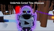 Undertale Cursed Time True Power Cross + Emotionless Ink Sans Rework Showcase