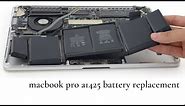 macbook pro a1425 battery replacement