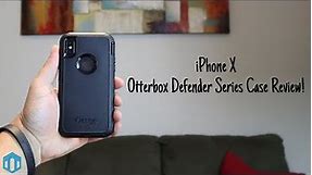 iPhone X Otterbox Defender Case Review!