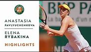 Anastasia Pavlyuchenkova vs Elena Rybakina - Quarterfinals Highlights I Roland-Garros 2021
