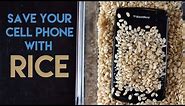 How to Save Your Water Damaged Cell Phone with Rice