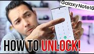 How To UNLOCK Samsung Galaxy Note 10! - Fast and Easy