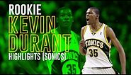Rookie Kevin Durant Highlights (Sonics)
