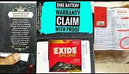 The ULTIMATE Guide on Exide Bike Battery Warranty Claim Process Explained In Best Way