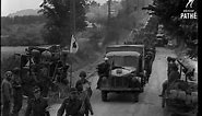 American Soldiers Capture German POWs: World War II (1945) | British Pathé