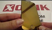 Gold iPhone 4 / iPhone 4S mod kit LCD + Back cover
