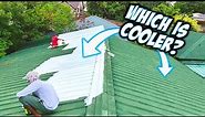 The Incredible Effect of Coating Our Roof w/ Acrylic White Paint!