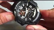 Casio G-Shock G-Aviation Compass Aviator Watch Ga1000-1a