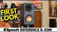 Klipsch R-50M First Look | Klipsch's all new mid-tier bookshelf speaker