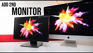 How To Add A Extra Monitors On A iMac
