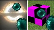 what's inside Black Hole and 404 in minecraft ?!
