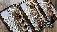 New Luxury Bling Diamond Gold iPhone Case / Cover