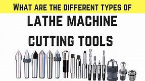 Lathe Cutting Tools - A Guide to Lathe machine Tools with PDF