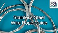 A guide to the different types of stainless steel wire rope