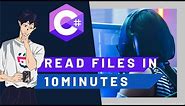 Read and Write files in 10 minutes | C#
