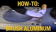 How To Get Brushed Metal Appearance on Aluminum Fan Shroud - Eastwood