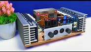 New!! DIY 500W + 500W Stereo Powerful Amplifier 2SC5200 & 2SA1943 Transistor | MT1002 | cbzproject