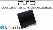 PS3 Slim Disassembly and Thermal Paste Replacement Guide