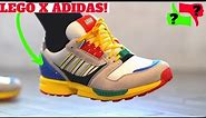 Lego x Adidas ZX8000 Review + On Feet Here! (Worth Buying?)