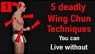 5 deadly wing chun techniques you cant live without?