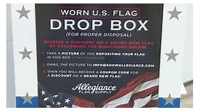 Local teen creates boxes for proper U.S. flag disposal