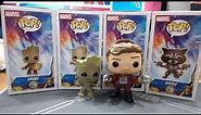 Funko POP! Marvel's Guardians of the Galaxy Vol 2 Unboxing: Star-Lord, Rocket Raccoon and Groot