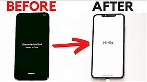 How to Factory Reset iPhone without Password | Reset iPhone without Passcode