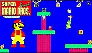 Sharp X1 Game: Super Mario Bros. Special (1986 Hudson Soft)