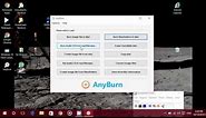 Windows 10 Free CD DVD burn software Anyburn also extract MP3 from audio CD