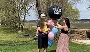 Girl turns grumpy after not getting her way at gender reveal party for her baby sibling