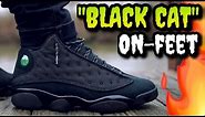 NO HYPE!? "Black Cat" Air Jordan 13 On-Feet Review