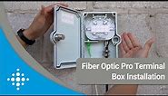 Fiber Pro Optic Terminal Box Installation | FONCS