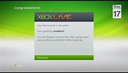 Signing Up and Connecting to Xbox Live