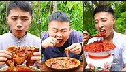 Eating Chili and Funny Pranks Compilation || Funny Mukbang || TikTok Video - Songsong and Ermao