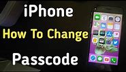 Iphone 6 Me Password Kaise Change Kare | Change Passcode In Iphone 6