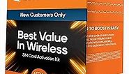 Boost Mobile Prepaid SIM Card | Unlimited Talk & Text | Choose Your Perfect Plan Activation Kit | Pay As You Go I No Contracts